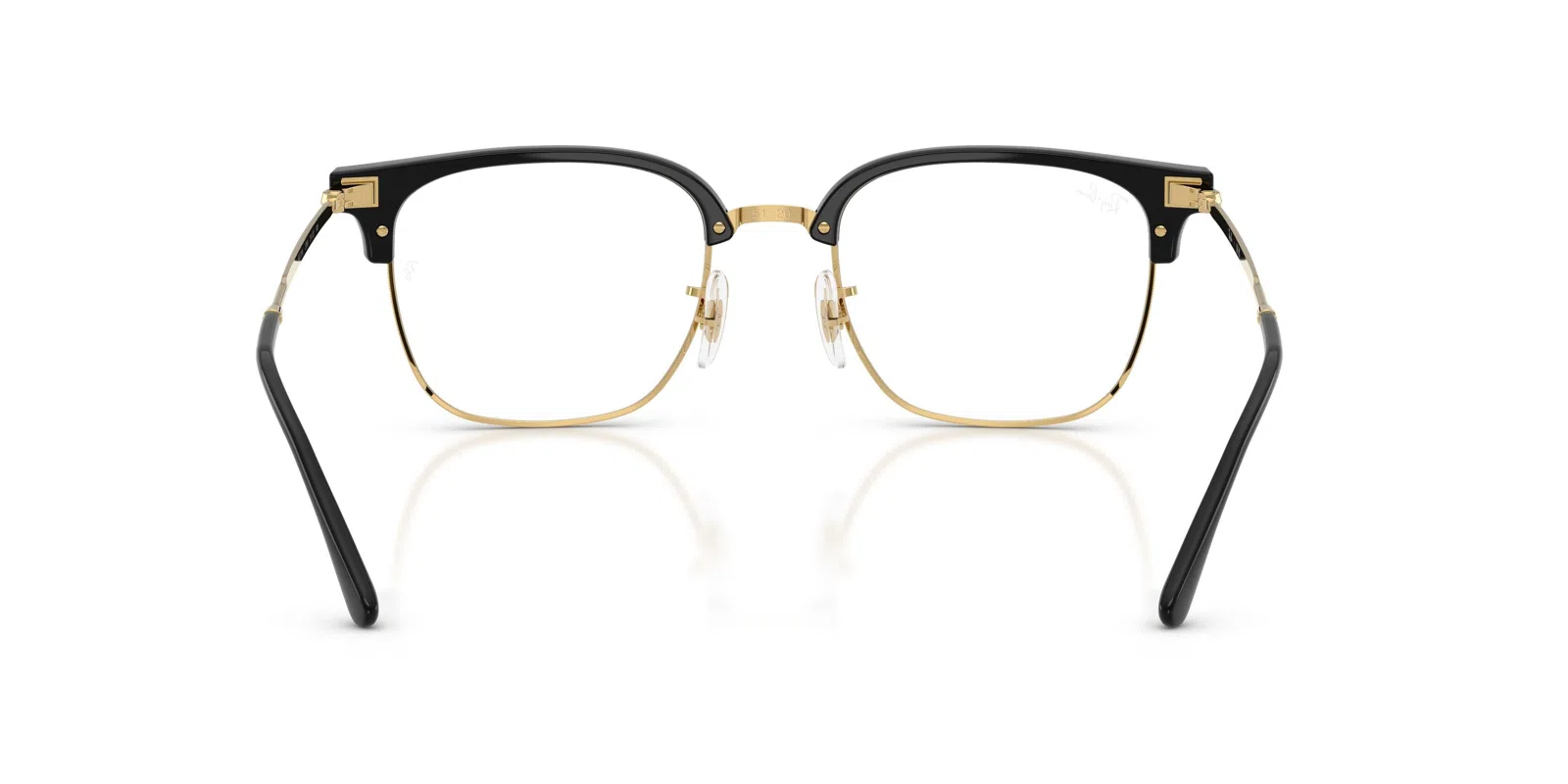 Ray-Ban New Clubmaster 7216 Eyeglasses - Blue On Gunmetal - view 114